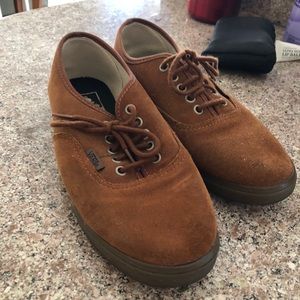 Brown vans